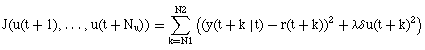 J=sum(ypred-r)^2